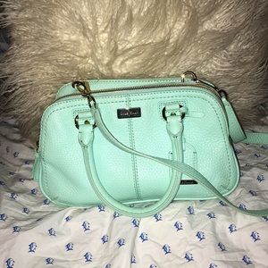 COPY - Cole Haan Sea foam green leather purse
